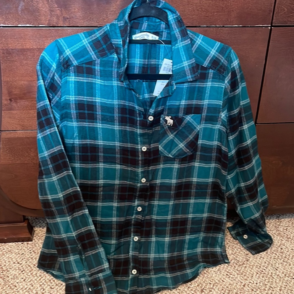 Abercrombie Kids flannel shirt
